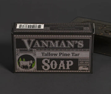 VanMan's Tallow & Pine Tar Soap - 3.8 OZ