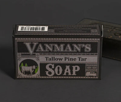 VanMan's Tallow & Pine Tar Soap - 3.8 OZ