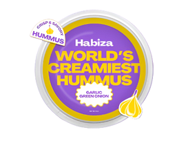 Habiza Garlic & Green Onion Hummus - 10 OZ