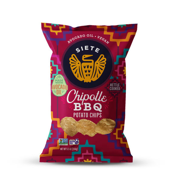 Siete Chipotle BBQ Potato Chips - 1.5 OZ