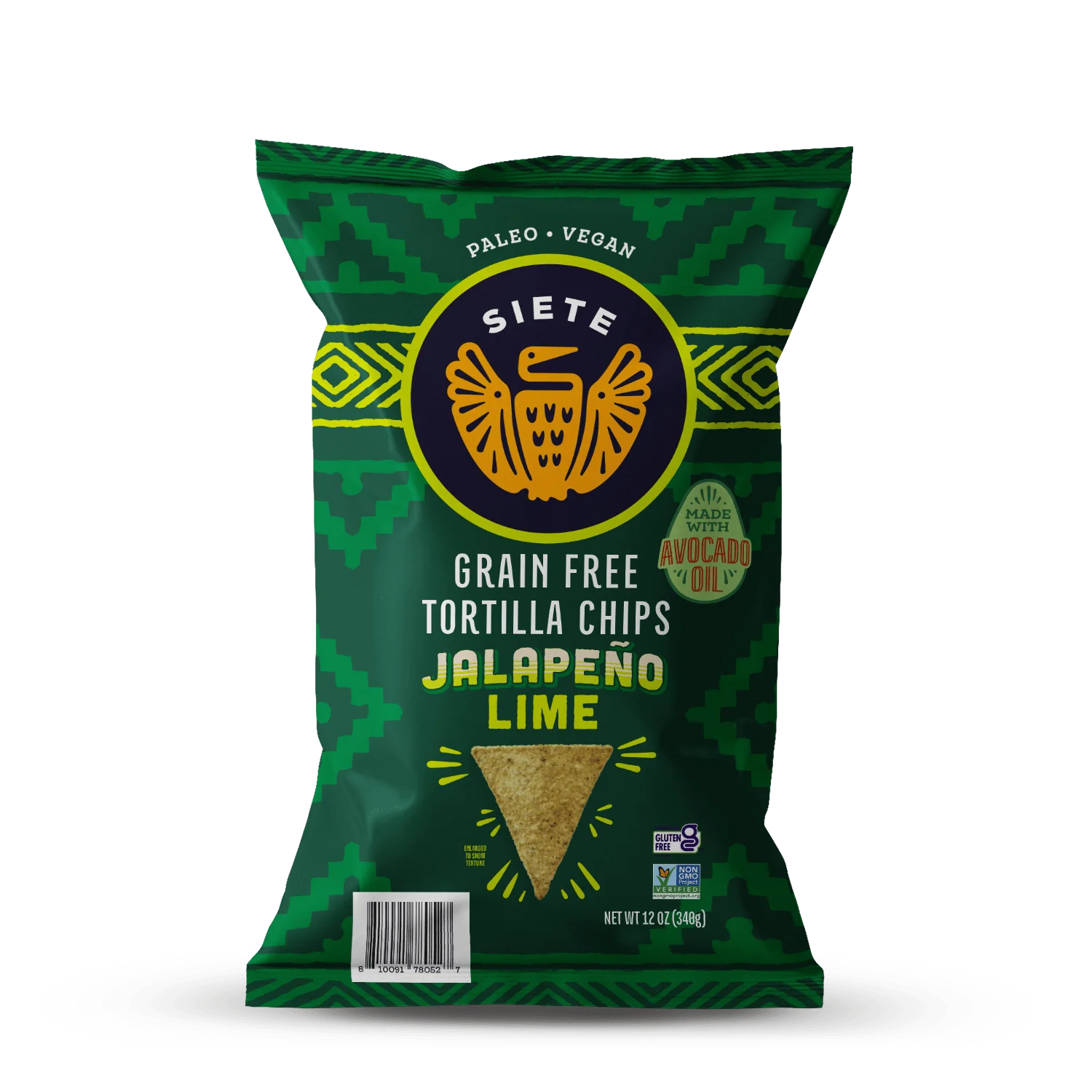 Jalapeño Lime Casava Tortilla Chips - 4 OZ
