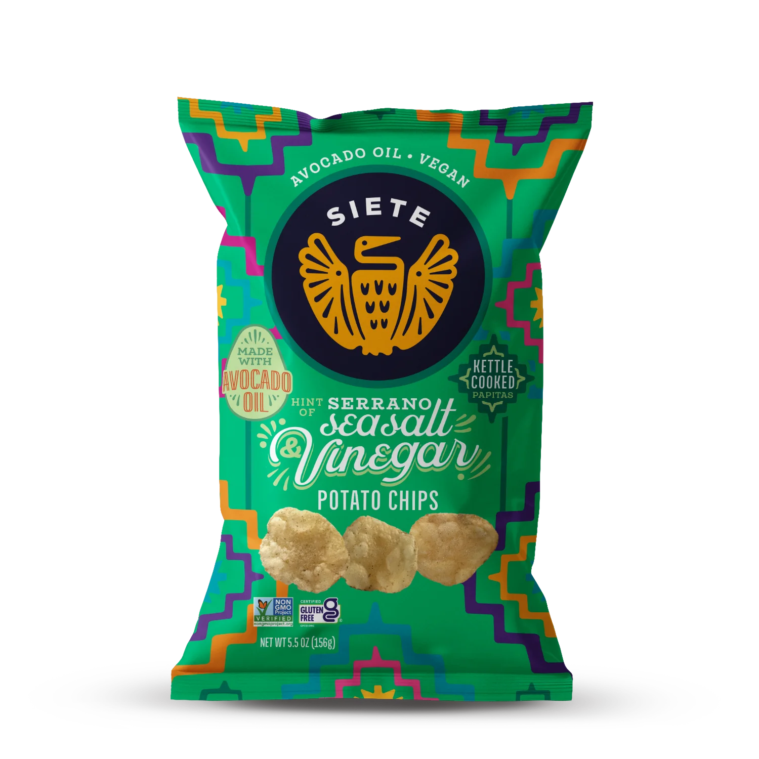 Sea Salt & Vinegar Potato Chips - 1 OZ