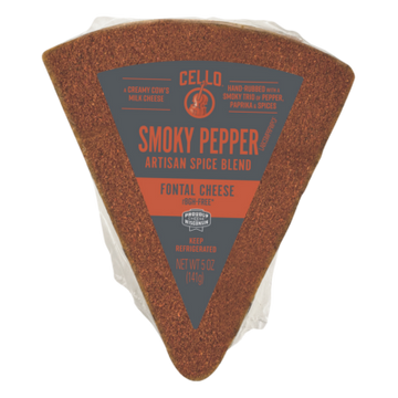 Smoky Pepper Rubbed Fontal Cheese - 5 OZ