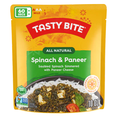 Spinach & Paneer Entree - 10 OZ