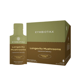 CYMBIOTIKA Longevity Mushrooms Liposomal Delivery - 30x10 ML POUCH