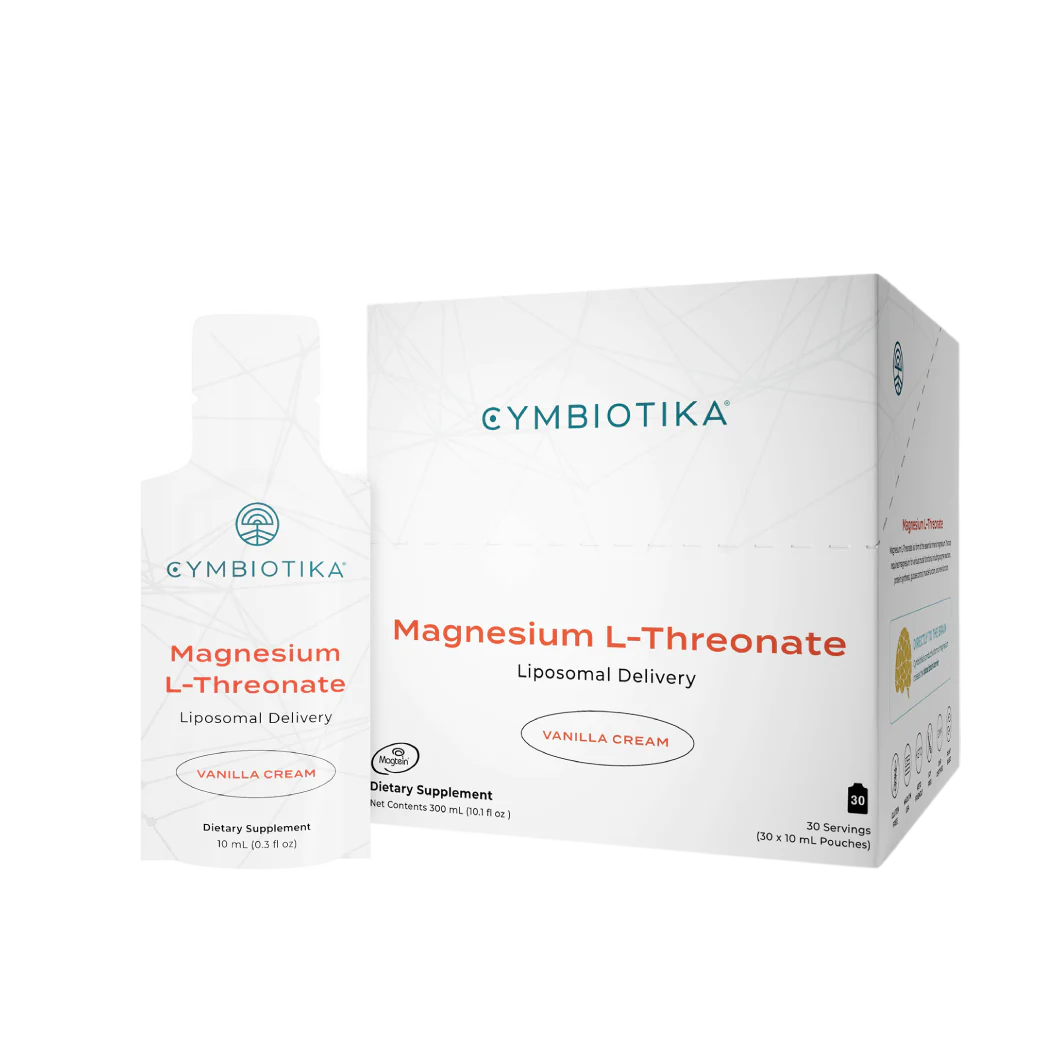 CYMBIOTIKA Magnesium L-Threonate Liposomal - 30 x 10 ML POUCHES
