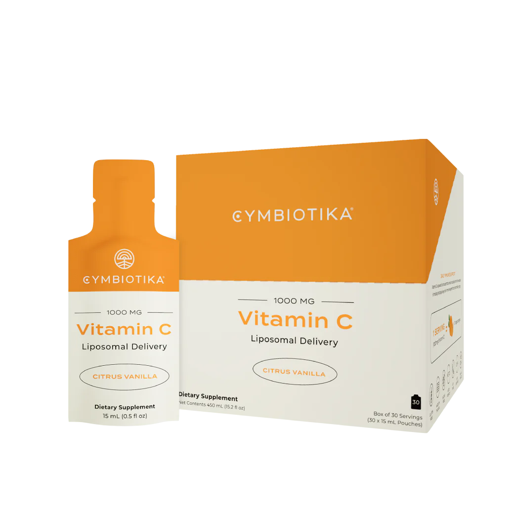 CYMBIOTIKA Vitamin C 1000 MG Liposomal Delivery - 30x15 ML POUCHES