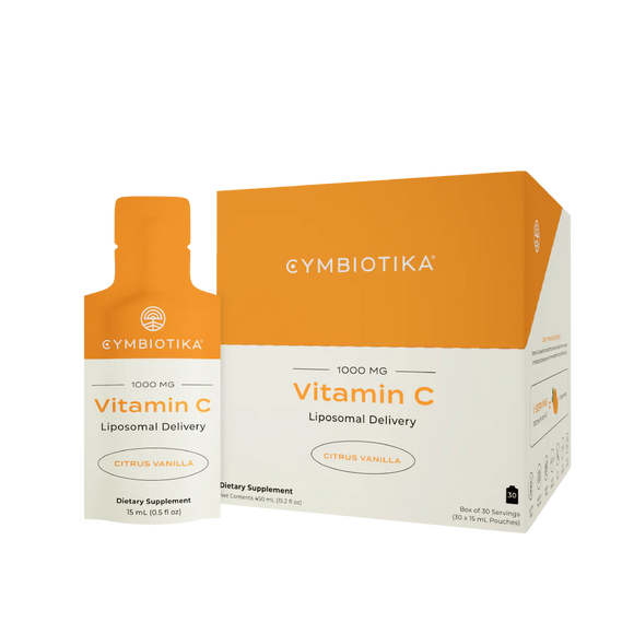CYMBIOTIKA Liposomal Vitamin C - 30 x 15 ML POUCHES