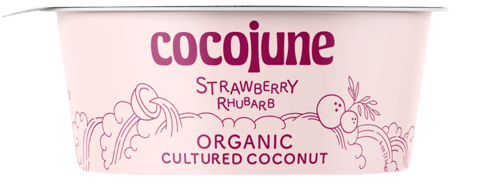 Organic Strawberry Rhubarb Yogurt - 4 FO