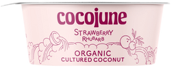 Cocojune Strawberry Rhubarb Yogurt - 4 FO