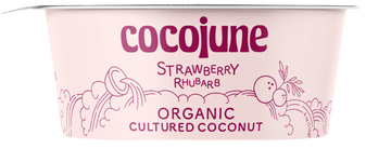 Cocojune Strawberry Rhubarb Yogurt - 4 FO