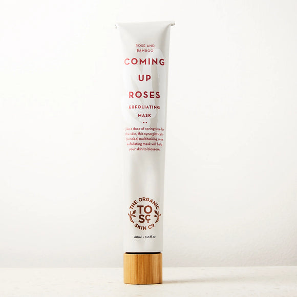 The Organic Skin Co Rose & Bamboo Exfoliating Mask - 60 ML