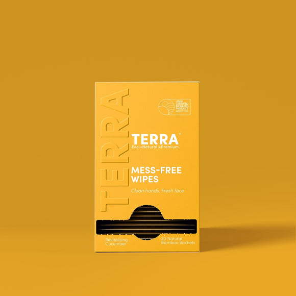 Terra Mess-Free Wipes - 30 EA