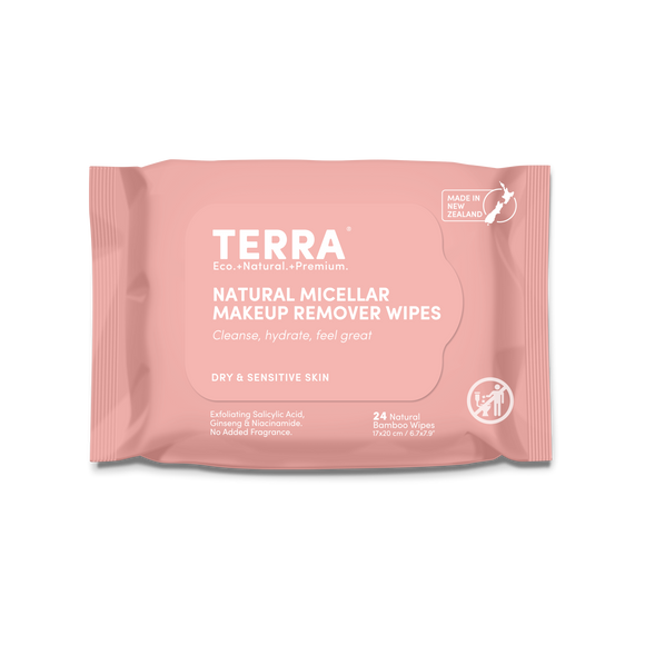 Terra Dry & Sensitve Makeup Remover Wipes - 24 PK