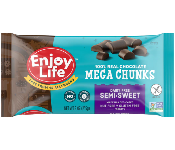 Enjoy Life Semi-Sweet Chocolate Chunks - 9 OZ