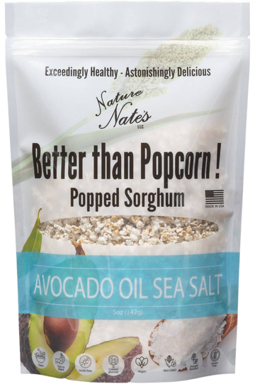 Avocado Oil  & Sea Salt Popped Sorghum - 5 OZ
