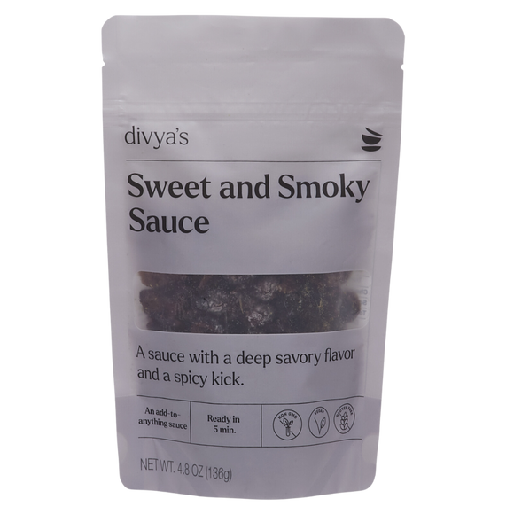 Divya's Sweet and Smoky Sauce - 4.8 OZ