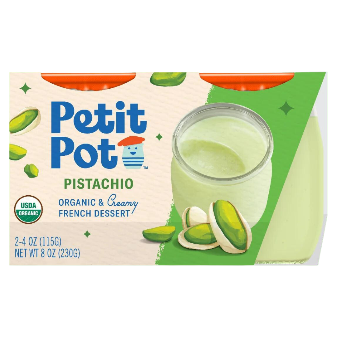 Organic Pistachio Pudding 2Pk 8 OZ Juneau Natural