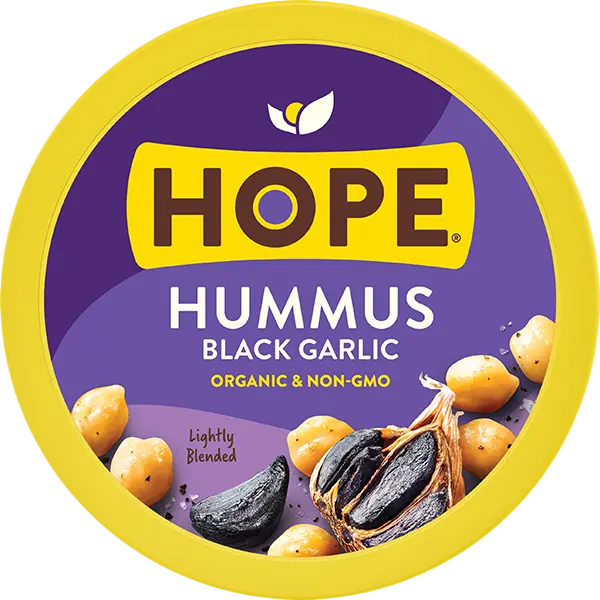 Organic Black Garlic Hummus - 8 OZ