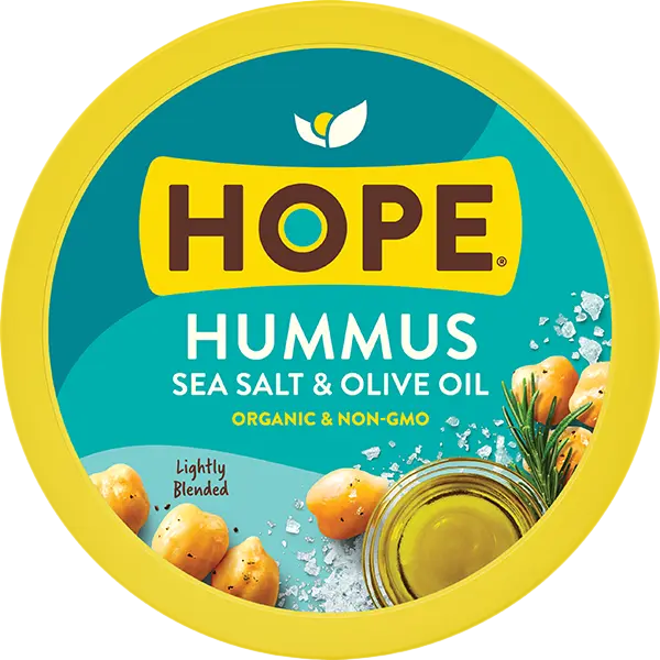 Organic Sea Salt & Olive Oil Hummus - 15 OZ