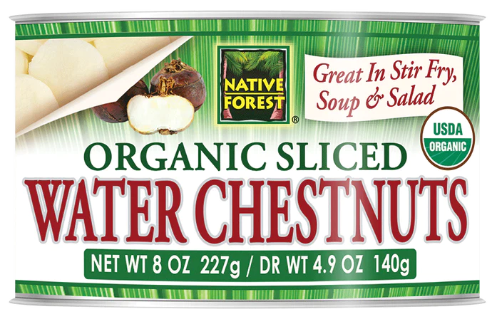 Organic Sliced Water Chestnuts - 8 OZ