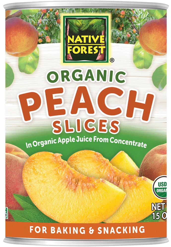 Organic Sliced Peaches - 15 OZ