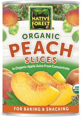 Organic Sliced Peaches - 15 OZ