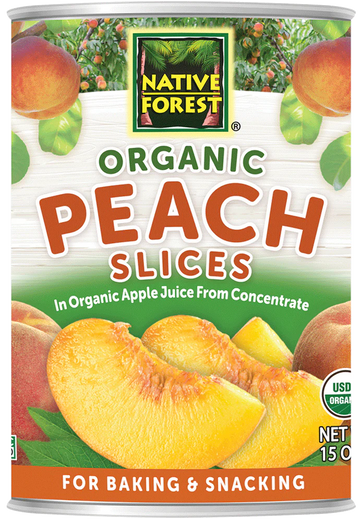 Organic Sliced Peaches - 15 OZ