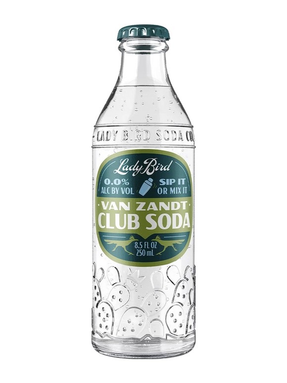 Lady Bird Van Zandt Club Soda - 8.5 FO