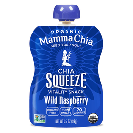 Organic Wild Raspberry Chia Squeeze - 3.5 OZ