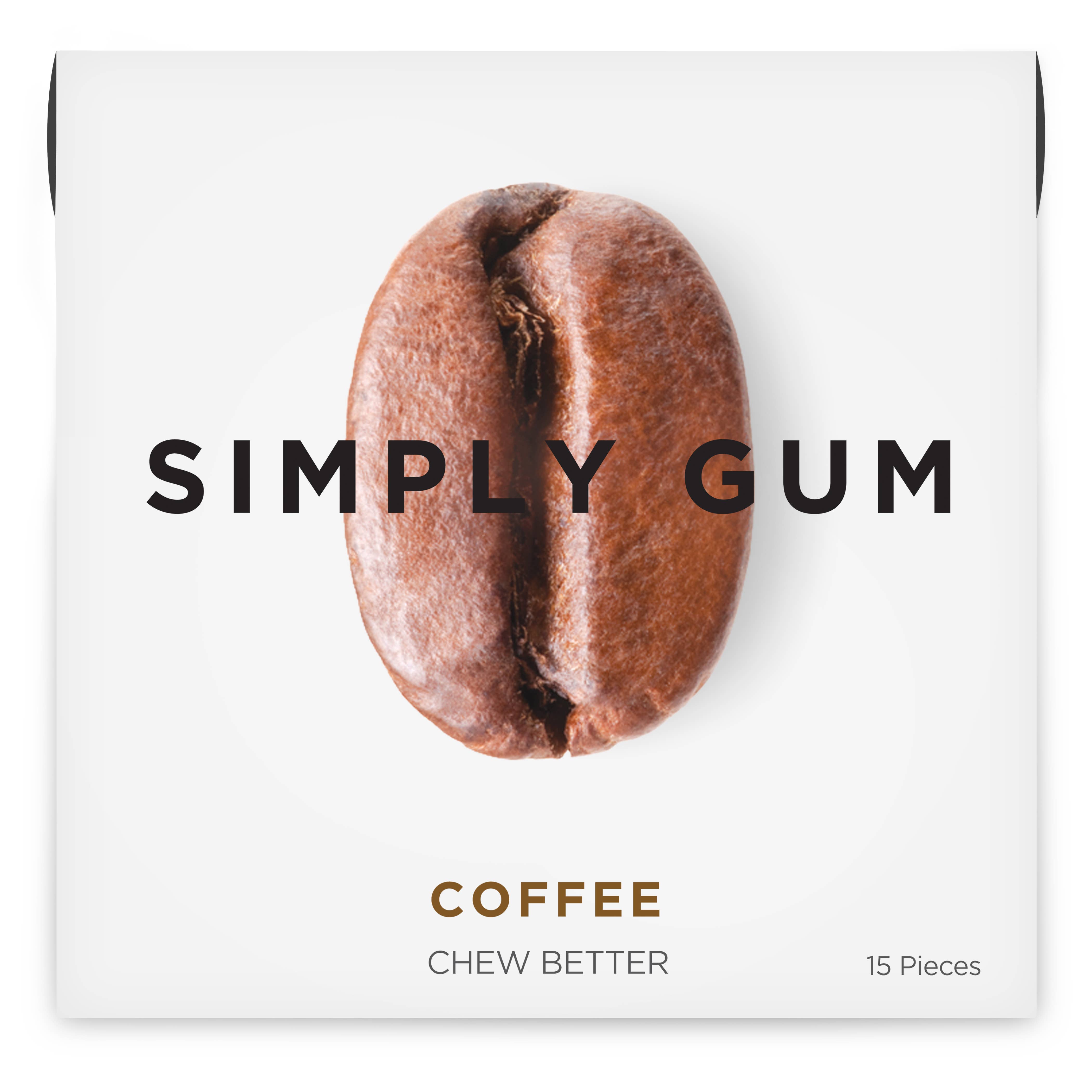 Coffee Natural Chewing Gum  - 15 PC