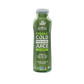 Allwello Cold-Pressed Go Green Juice - 11 FO