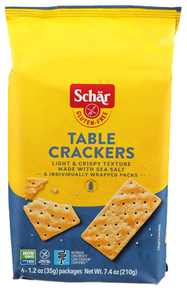 Schar Table Crackers - 7.4 OZ