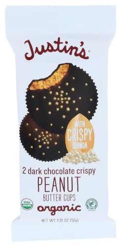 Organic Dark Chocolate Crispy Peanut Butter Cups - 1.38 OZ