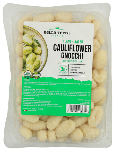 Bella Terra Organic Cauliflower Gnocchi - 17.6 OZ