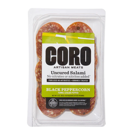 Black Peppercorn Uncured Salami - 3 OZ