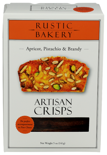 Rustic Bakery Apricot, Pistachio & Brandy Artisan Crisps - 5 OZ