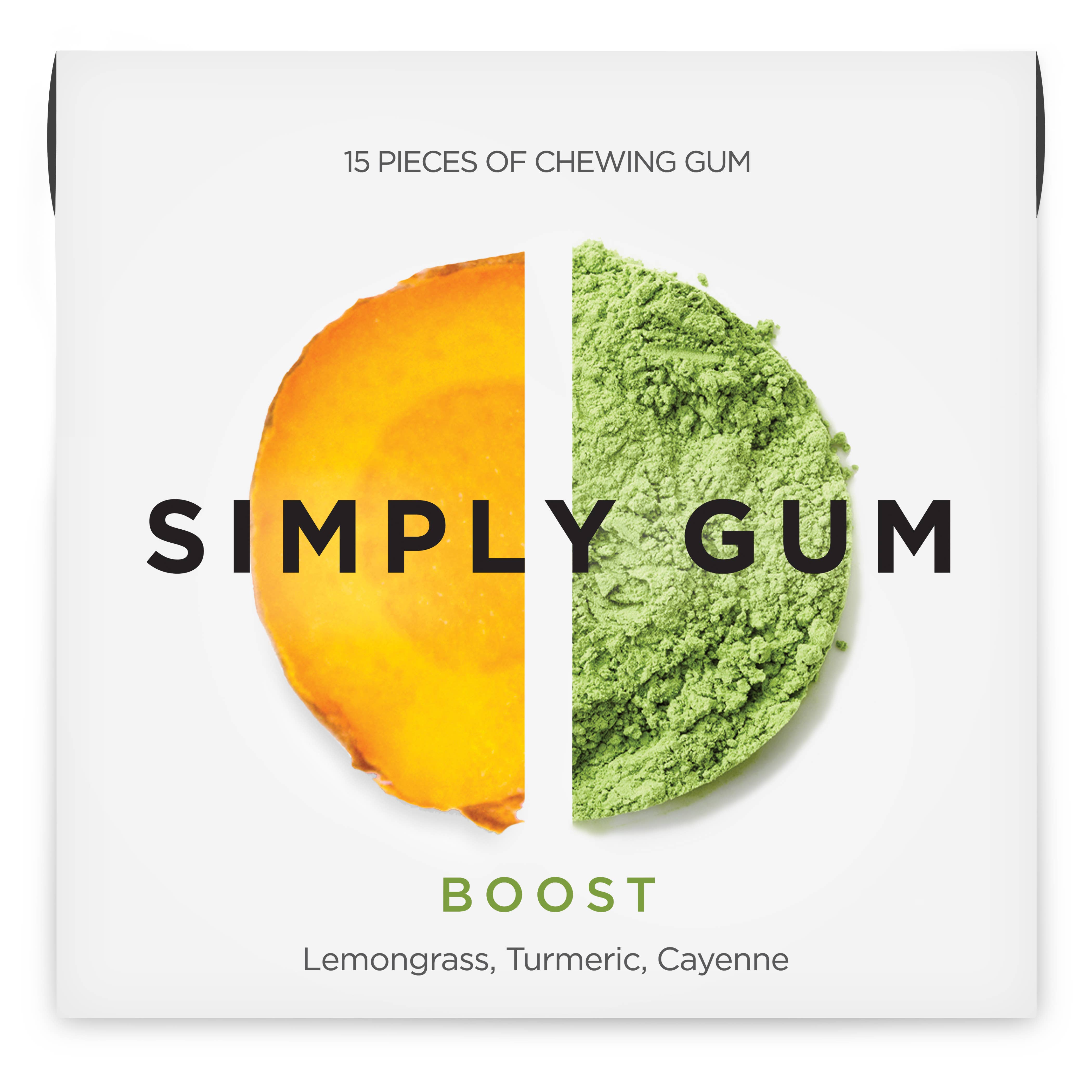 Boost Natural Chewing Gum - 15 PC