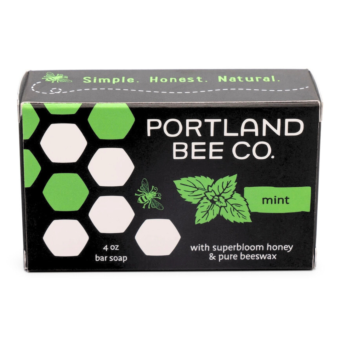 Mint & Honey Beeswax Bar Soap - 4 OZ