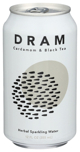 Cardamom & Black Tea Herbal Sparkling Water - 12 FO