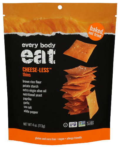 Every Body Eat Cheese-Less Thins - 4 OZ