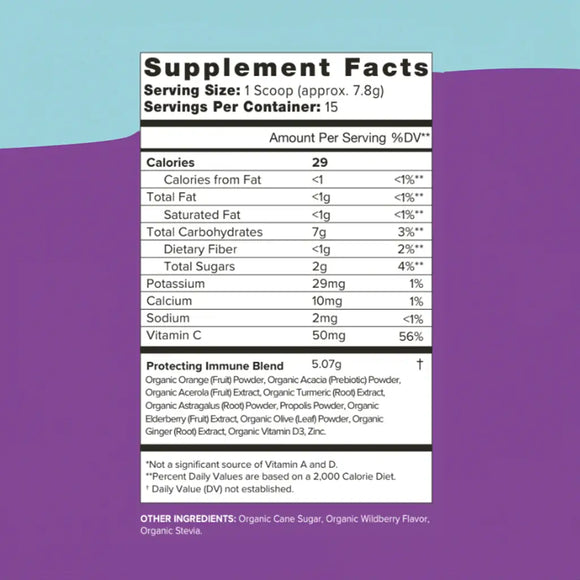 Organifi Kids: Protect (Immune Support) - 4.13 OZ