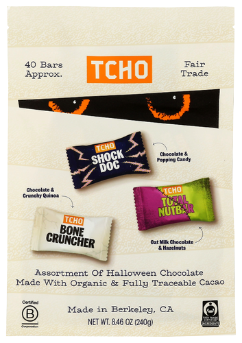 TCHO Halloween Chocolates -8.46 OZ
