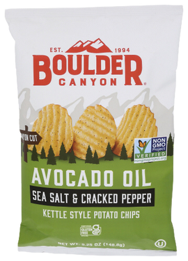 Avocado Oil Sea Salt & Cracked Pepper Potato Chips - 5.25 OZ