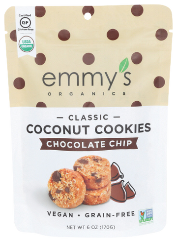 Classic Chocolate Chip Coconut Cookies - 6 OZ