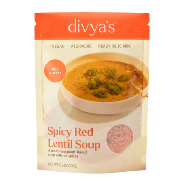 Divya's Spicy Red Lentil Soup  - 4 OZ