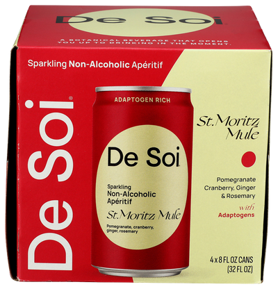 De Soi St. Moritz Mule Mocktail - 4 PK