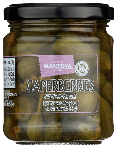 Mantova Caperberries - 7.05 OZ