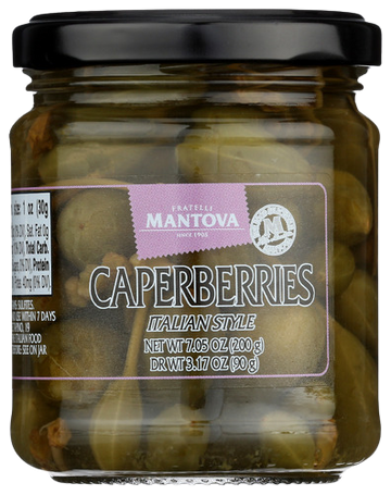 Mantova Caperberries - 7.05 OZ
