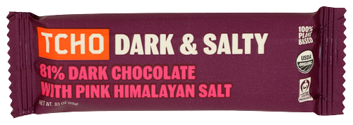 Organic Dark & Salty Chocolate Bar - 0.83 OZ